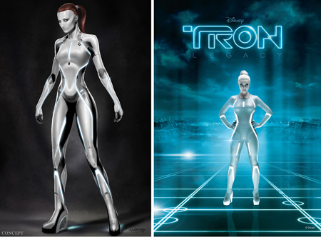 Siren Concept Design for TRON: LEGACY